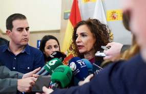 ep la ministra de hacienda y portavoz del gobierno maria jesus montero en santander
