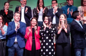 ep la presidenta de ciudadanos ines arrimadas en un acto junto a miembros de la ejecutiva del