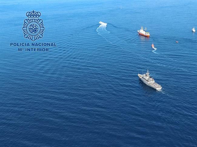 Llegada del Aquarius desde el Cóndor | TWITTER CNP ep llegadaaquariuscondor