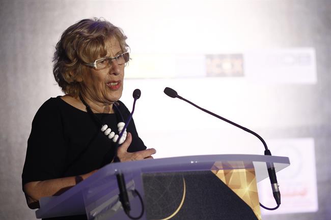 Manuela Carmena en la clausura del Foro Empresarial España-India | EUROPA PRESS ep manuela carmenala clausuraforo empresarial espana-india
