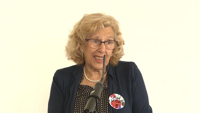 Manuela Carmena en la firma del convenio de realojo | Europa Press ep manuela carmenala firmaconveniorealojo