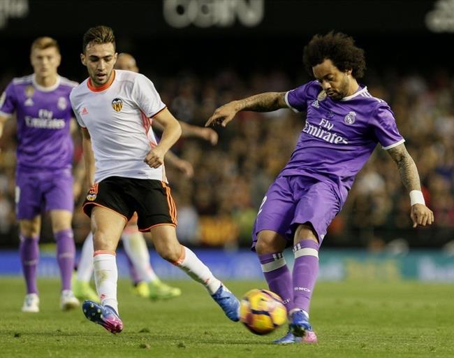 Marcelo en el partido ante el Valencia | LALIGA ep marcelopartidovalencia