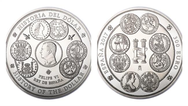 ep moneda dedicadala historiadolar