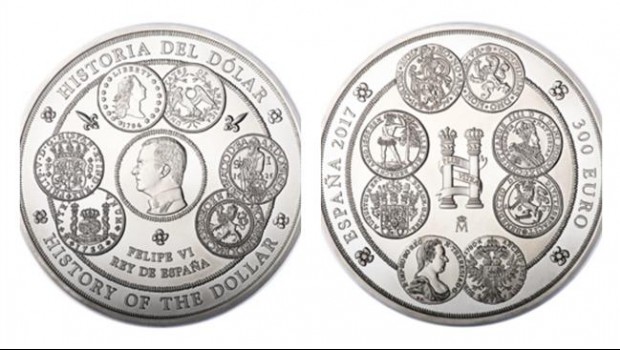 ep moneda dedicadala historiadolar