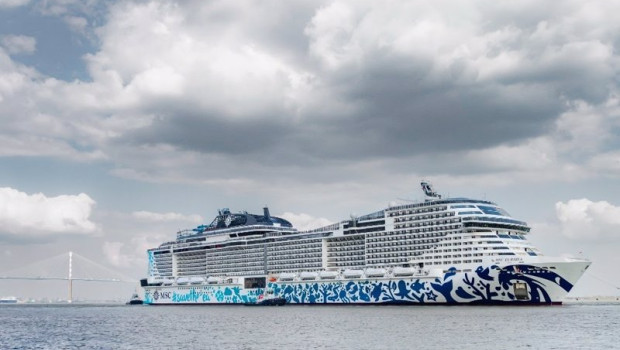 ep msc euribia propulsado por gnl completa con exito sus pruebas de mar