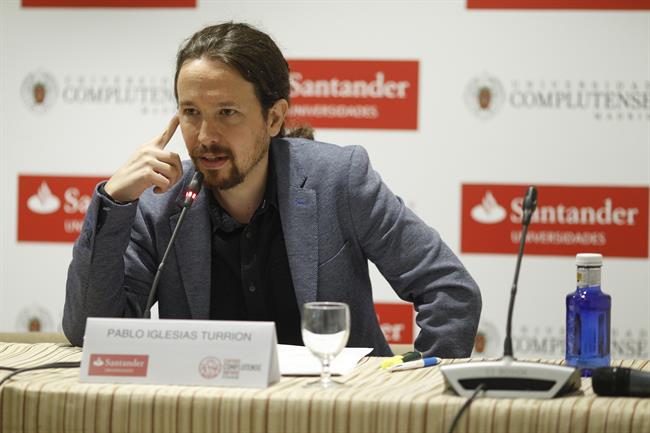 Pablo Iglesias participa en los cursos de verano de El Escorial | EUROPA PRESS ep pablo iglesias participalos cursosveranoescorial