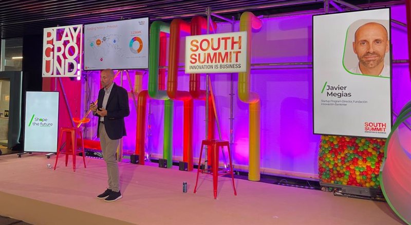 Presentación del informe realizado por Scale Up Spain Network sobre el impacto de estas empresas en España en el marco de South Summit. | FUNDACIÓN BANKINTER ep presentacion del informe realizado por scale up spain network sobre el impacto de estas empresas