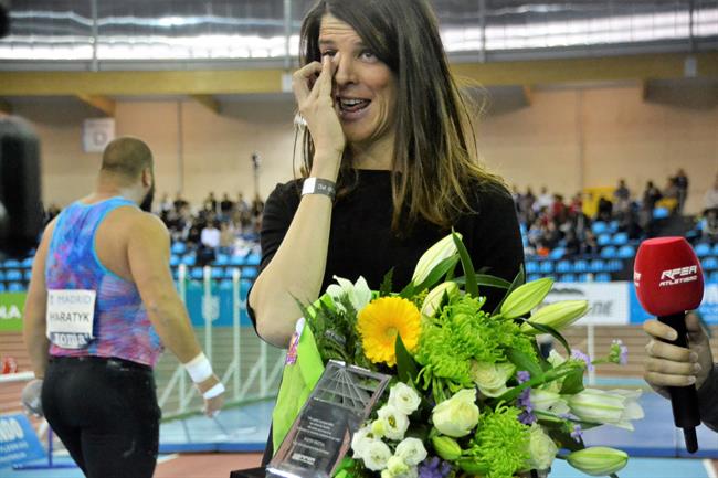 Ruth Beitia, homenajeda en el Meeting de Madrid | EUROPA PRESS ep ruth beitia homenajedameetingmadrid