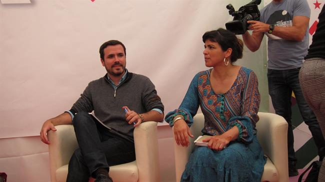 Teresa Rodríguez con Alberto Garzón | EUROPA PRESS ep teresa rodriguezalberto garzon