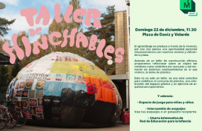 ep una semilla hinchable a base de bolsas de plastico germinara este domingo en la plaza de daoiz y