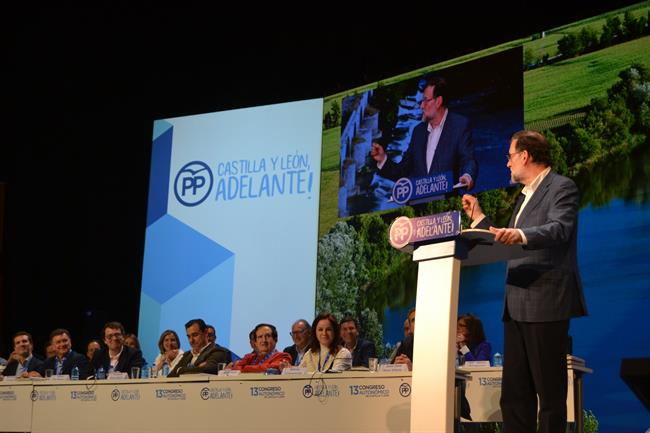 Valladolid, Rajoy en el Congreso Regional PPCyL | EUROPA PRESS ep valladolid rajoycongreso regional ppcyl