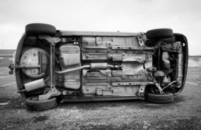 coche accidentado coche accidentado