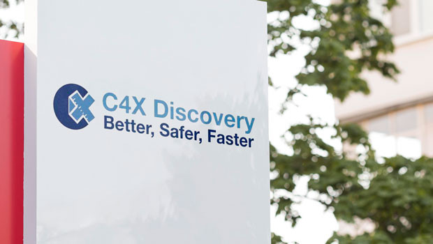 dl c4x discovery holdings aim drug discovery development therapeutics c4xd logo