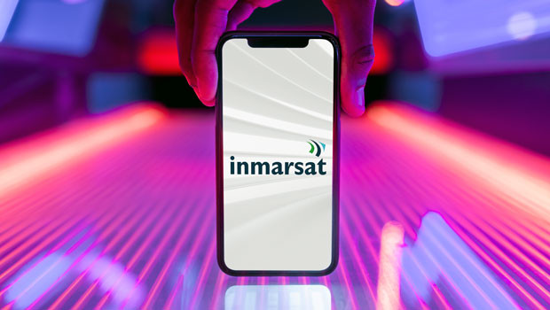 dl inmarsat satellite communications technology digital service logo