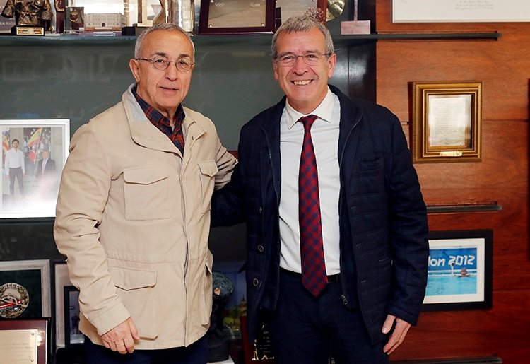 ep alejandro blanco junto al sindic de aran francesc xavier boya ep alejandro blanco junto al sindic de aran francesc xavier boya