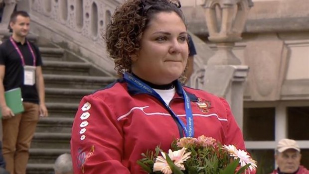ep andrea marcos tras proclamarse campeonaeuropa