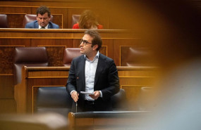 ep archivo   el ministro de economia comercio y empresa carlos cuerpo durante una sesion de control