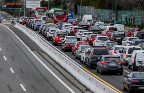 ep archivo   trafico en la carretera a 6 en madrid