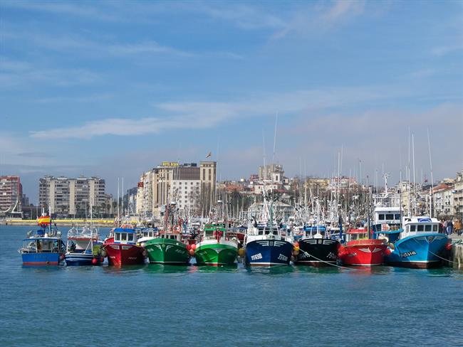 Barcos pesqueros cántabros en la Bahía de Santander | EUROPA PRESS ep barcos pesqueros cantabrosla bahiasantander