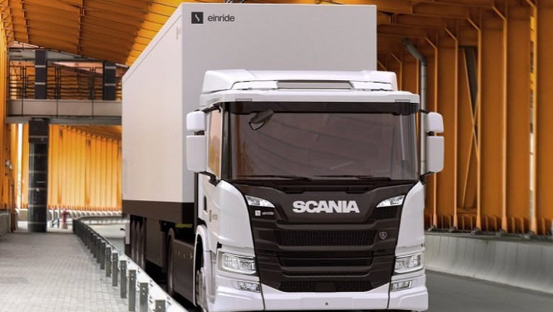 Camión Scania y Einride | SCANIA ep camion scania y einride