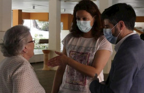 ep cladera y de juan en su ronda de visitas a las residencias del consell de mallorca