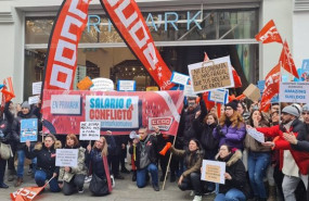 ep concentracion de trabajadores frente a una tienda de primark en gran via madrid ep concentracion de trabajadores frente a una tienda de primark en gran via madrid
