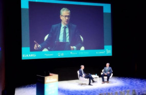 ep el gobernador del banco de espana pablo hernandez de cos en una jornada en bilbao