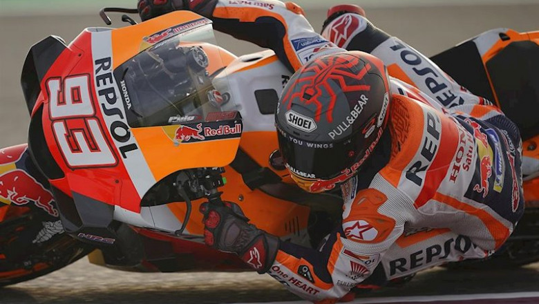 ep el piloto espanol de motogp marc marquez repsol honda en el test de catar ep el piloto espanol de motogp marc marquez repsol honda en el test de catar