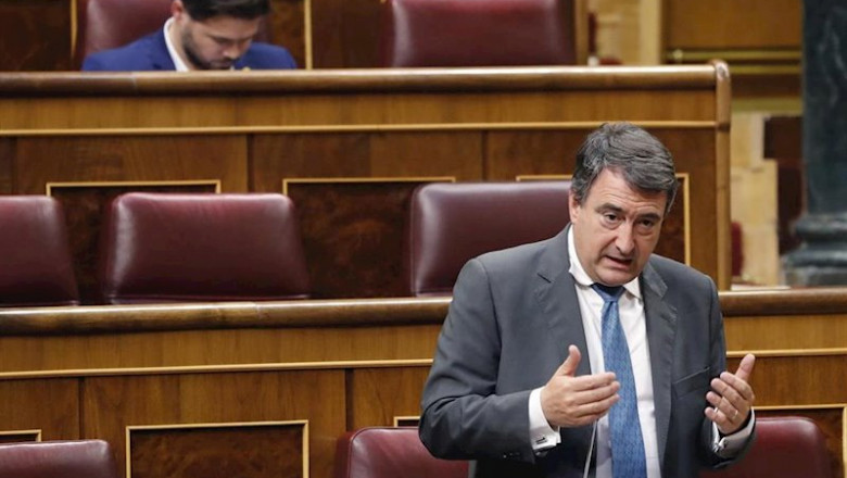 El portavoz del PNV en el Congreso de los Diputados, Aitor Esteban. | Pool ep el portavoz del pnv en el congreso de los diputados aitor esteban 20200511115203