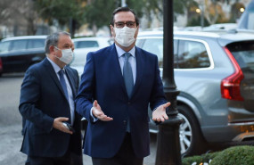 ep el presidente de la ceoe antonio garamendi c en una imagen de archivo