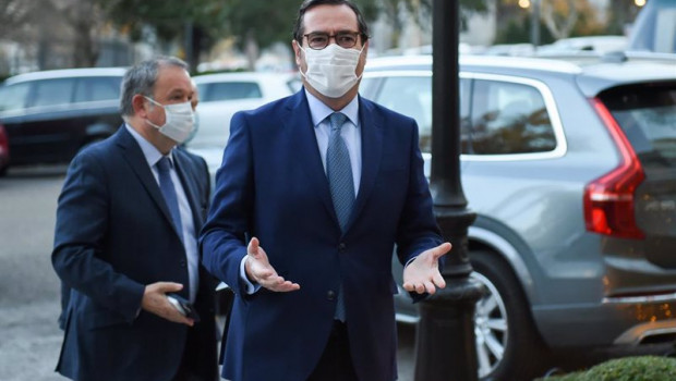 ep el presidente de la ceoe antonio garamendi c en una imagen de archivo