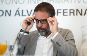 ep el presidente de renfe alvaro fernandez de heredia durante su intervencion en el desayuno