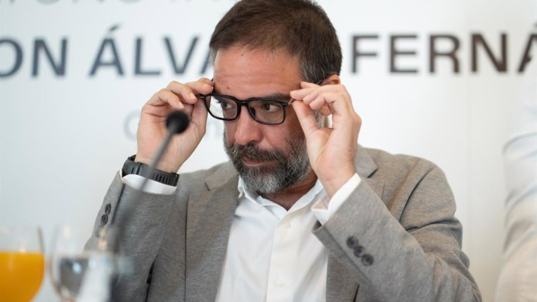 El presidente de Renfe, Álvaro Fernández de Heredia, durante su intervención en el desayuno informativo de Executive Forum España en el Hotel Westin Palace, a 16 de julio de 2025, en Madrid (España). | Alejandro Martínez Vélez - Europa Press ep el presidente de renfe alvaro fernandez de heredia durante su intervencion en el desayuno