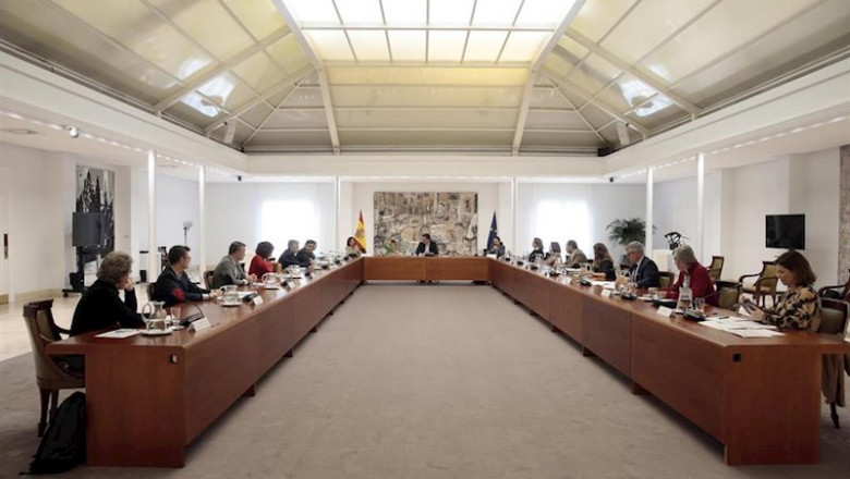 El presidente del Gobierno, Pedro Sánchez, preside la reunión del Comité Técnico de la Desescalada, en una imagen de archivo | Moncloa ep el presidente del gobierno pedro sanchez preside la reunion del comite tecnico de la desescalada