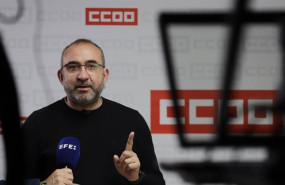 ep el secretario de accion sindical y transiciones estrategicas de ccoo javier pacheco