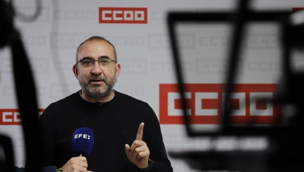 ep el secretario de accion sindical y transiciones estrategicas de ccoo javier pacheco