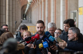 ep el secretario general de semaf diego martin fernandez atiende a los medios tras una reunion en el