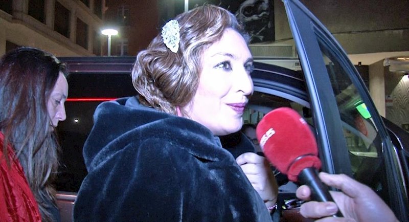 Estrella Morente, a la salida de su espectáculo | EUROPA PRESS ep estrella morente a la salida de su espectaculo