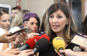 ep la portavoz adjunta de unidas podemos-en comu podem-galicia en comun yolanda diaz en el congreso
