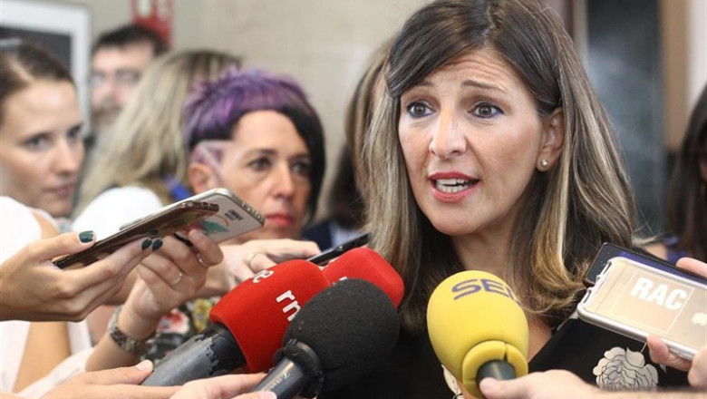 La portavoz adjunta de Unidas Podemos-En Comú Podem-Galicia en Común, Yolanda Díaz, en el Congreso de los Diputados. | Eduardo Parra - Europa Press ep la portavoz adjunta de unidas podemos-en comu podem-galicia en comun yolanda diaz en el congreso
