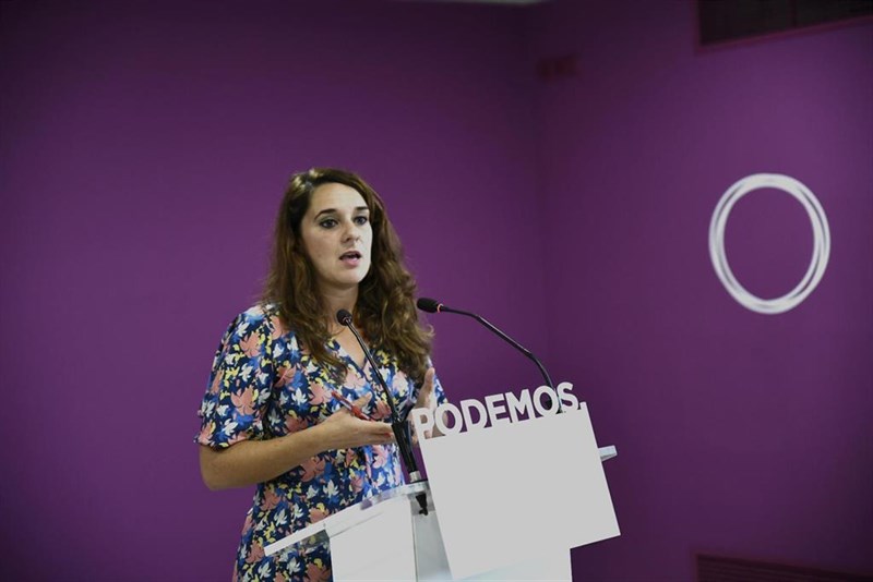 ep la portavoz de podemos en el congreso de los diputados noelia vera