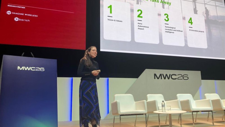 La responsable de la División de Innovación de Aena, Vanesa Calvo | EUROPA PRESS ep la responsable de la division de innovacion de aena vanesa calvo