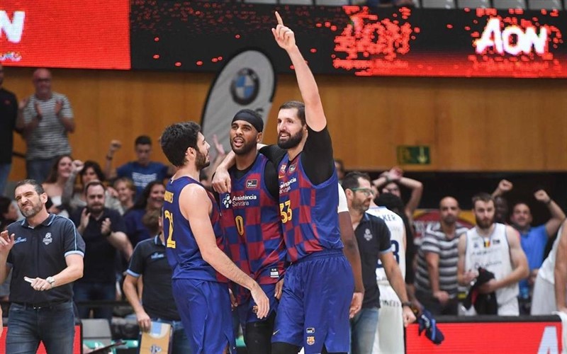 ep mirotic davies y abrines celebran la victoria del bara
