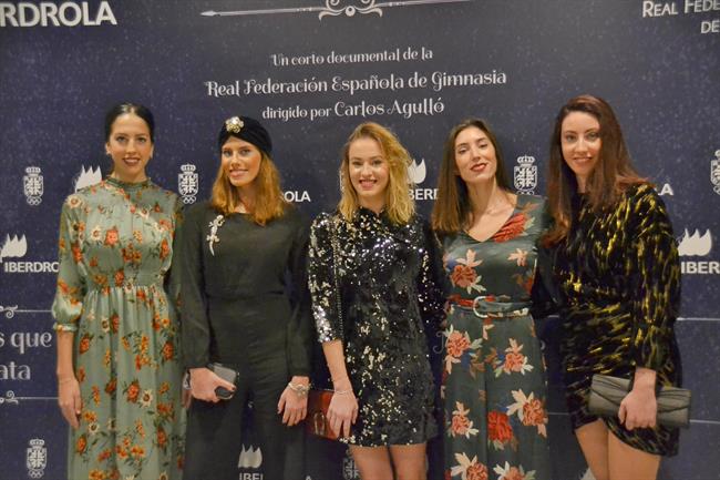 Selección nacional de gimnasía rítima en el estreno de 'Más que plata' | EUROPA PRESS ep seleccion nacionalgimnasia ritimaestreno de masplata