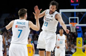 ep sergio llull y luka doncic durante su etapa juntos