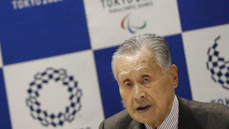 Yoshiro Mori, presidente Tokyo 2020, durante la reunión del Comité Ejecutivo del organismo | -/Pool via ZUMA Wire/dpa ep yoshiro mori presidente tokyo 2020 durante la reunion del comite ejecutivo del organismo