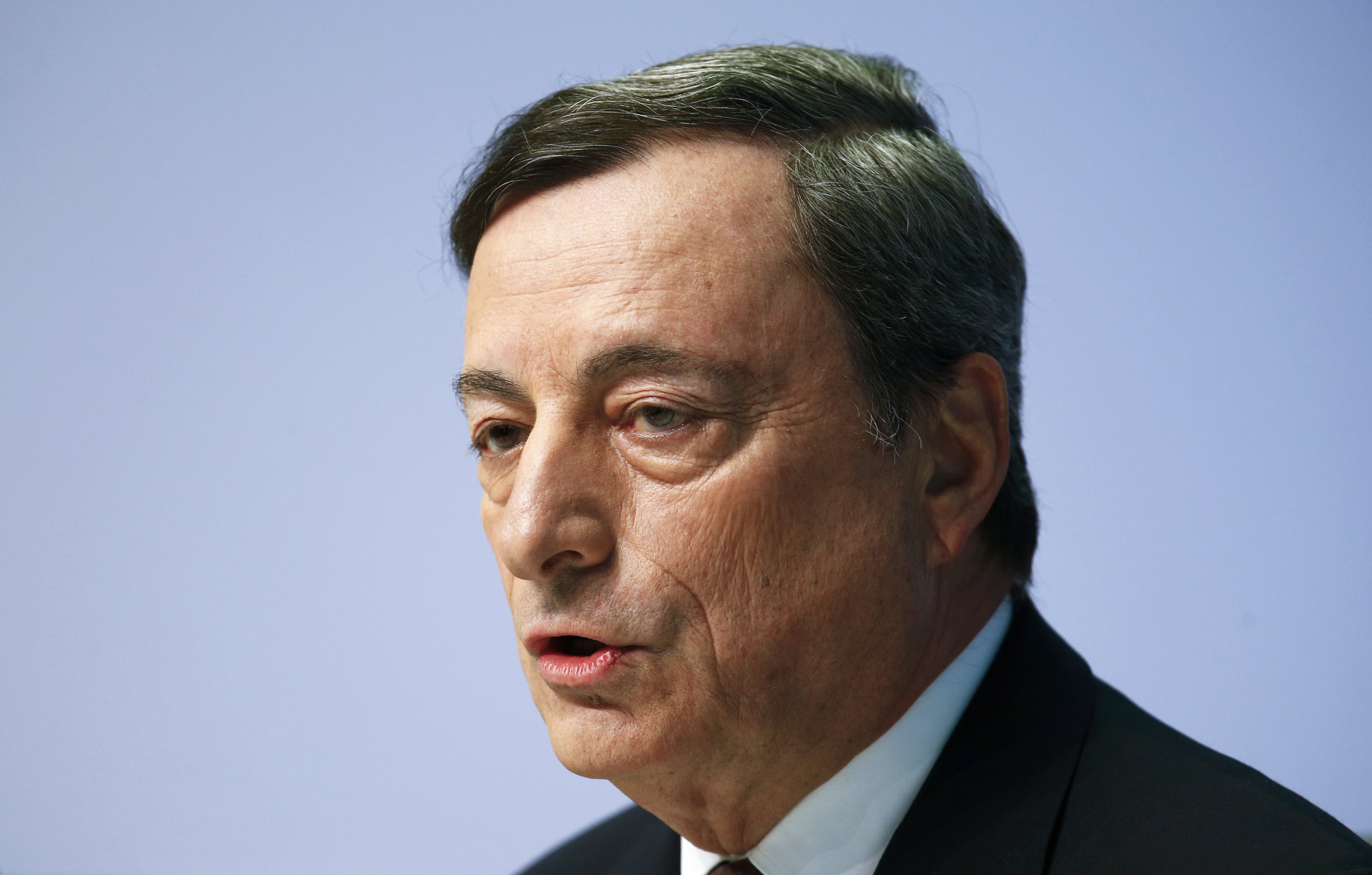 Mario Draghi, presidente del Banco Central Europeo mario-draghi-repond-aux-critiques-allemandes-contre-la-bce