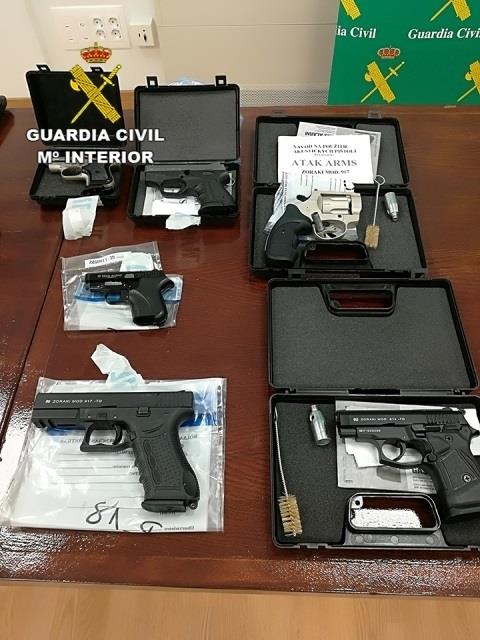 ep armas requisadasla guardia civilla operacion ruger