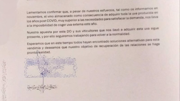 ep carta recibida por productor de uva de la do ribeira sacra