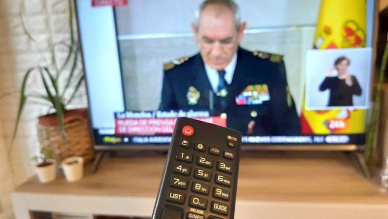 ep consumo de television en los hogares durante el coronavirus tv mando